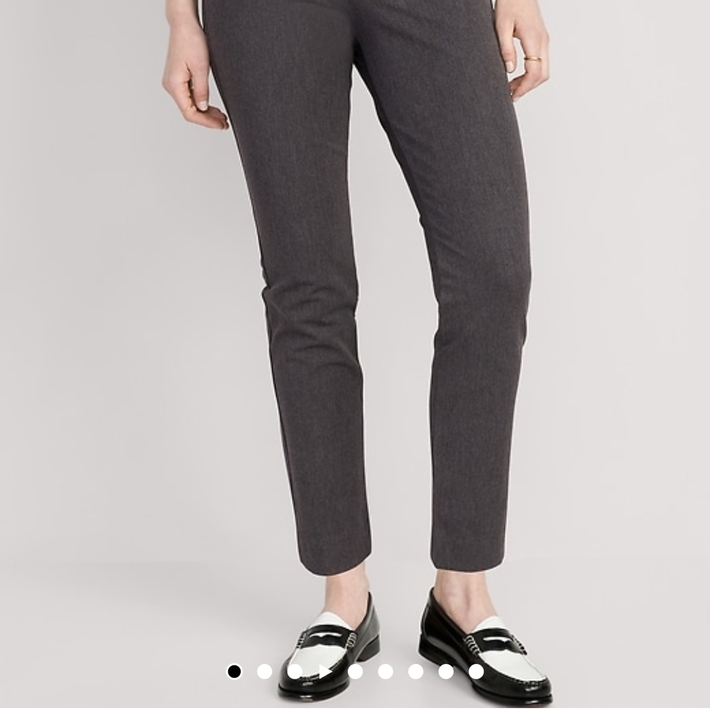 Old Navy Women's Charcoal Skinny Pants
